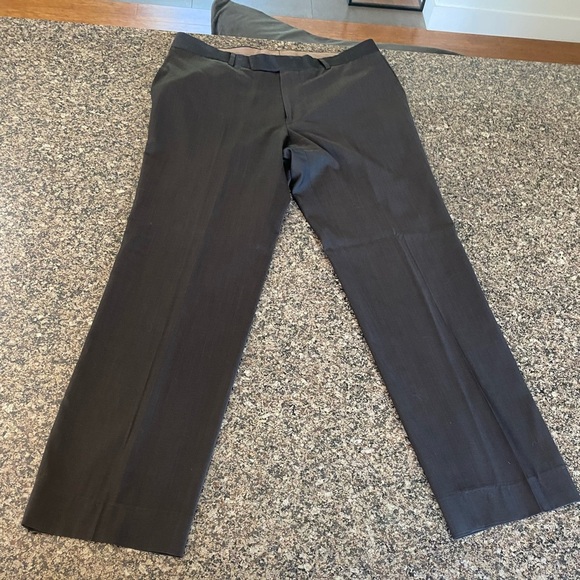 BOSS Men's Chocolate Brown Dress Pants Size 36 - Picture 1 of 8